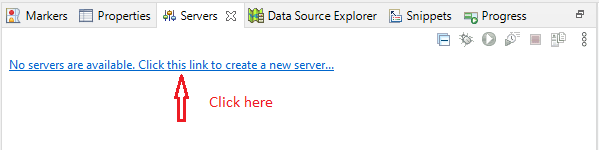 add new server link