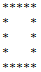 Empty Square Pattern