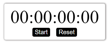 Accurate stopwatch javascript