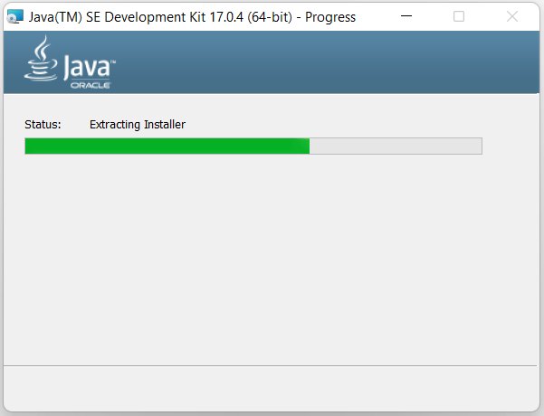 JDK 17 installation on windows 11 64-bit