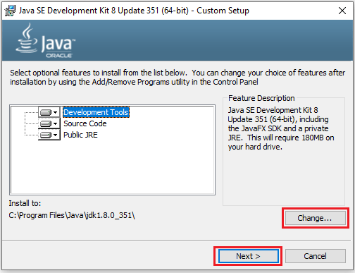 install JDK 8 for Windows 10 64-bit