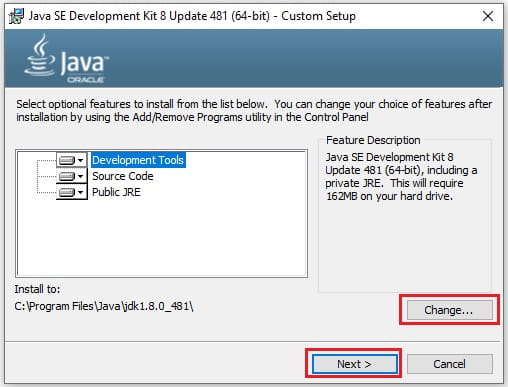 jdk 8u311 installation process change path jdk 8 latest update installation change path