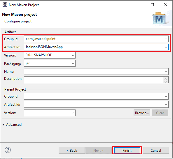 Java Jackson Setup | Setting up a Maven Project in Eclipse IDE