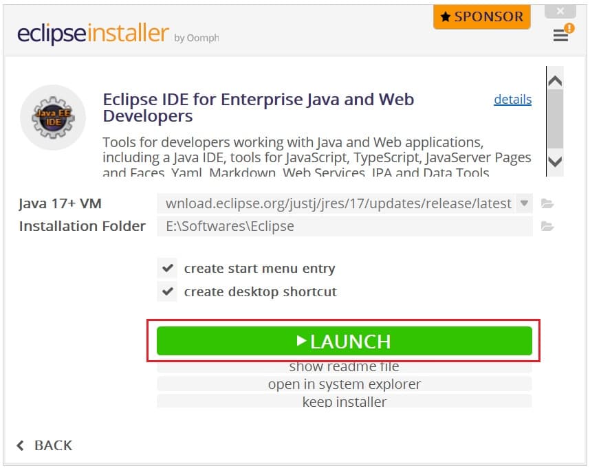 Eclipse IDE for Java EE Developers | Download Eclipse IDE for Windows 11 64-bit