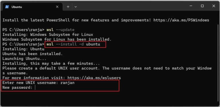 Free Install Linux on Windows 11 with WSL Ubuntu - Javacodepoint
