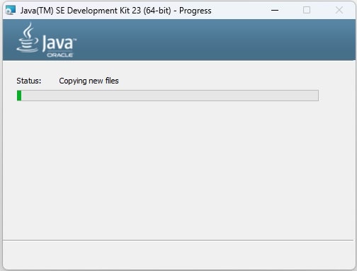 Install JDK 23 on Windows 11