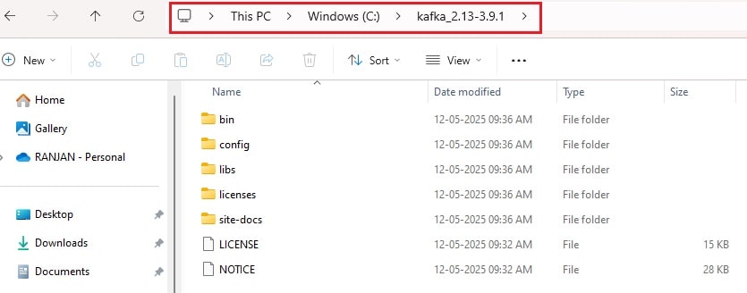 Apache Kafka Installation on Windows with Zookeeper — Create Topics & Run CLI Commands 5 download Apache Kafka and install