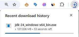 Download JDK 24 for Windows 11 64-bit Download JDK 24 for Windows 11 64-bit