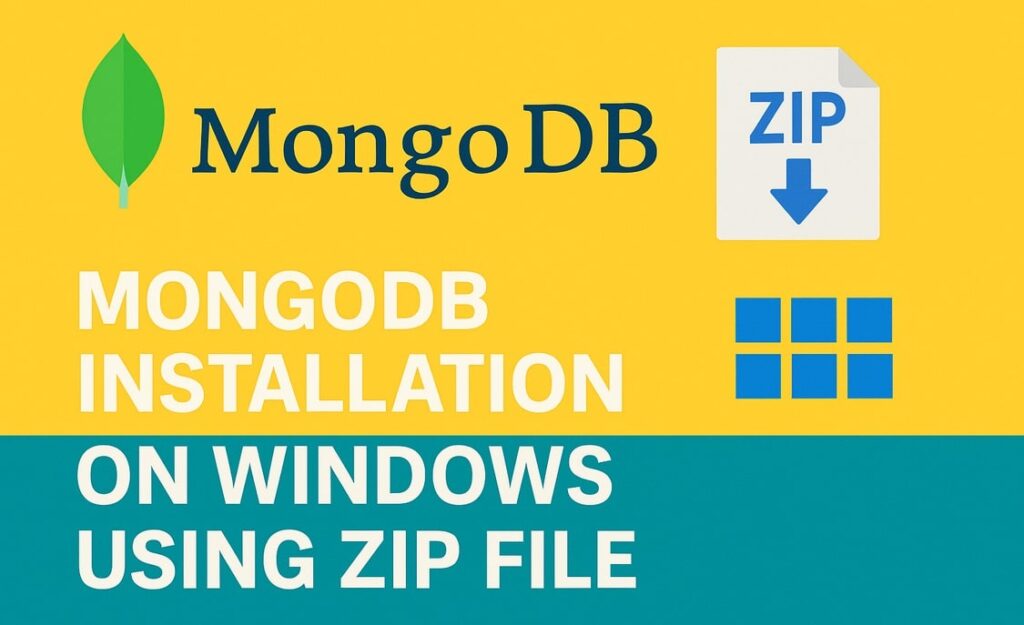 MongoDB Installation on Windows Using ZIP File-min