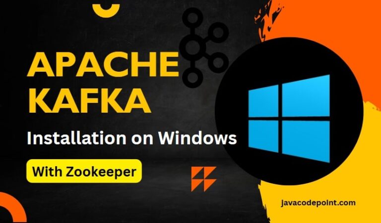 apache kafka installation on windows with zookeeper