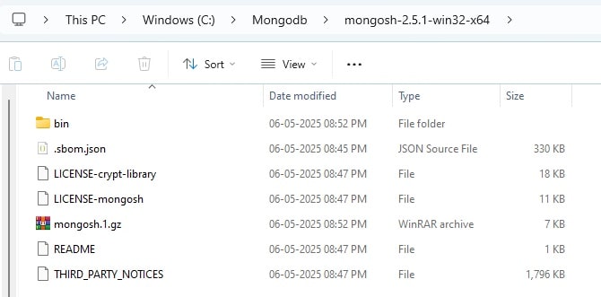 Download the MongoDB Shell ZIP File Download the MongoDB Shell ZIP File
