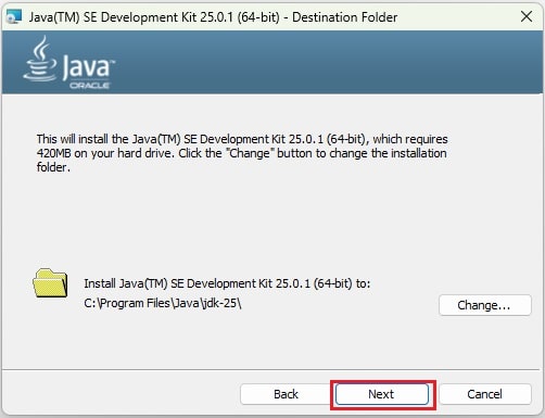 Install JDK 25 on Windows 11 Install JDK 25 on Windows 11