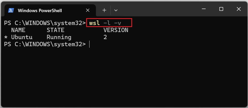 How to Install Docker Desktop on Windows (Step-by-Step Guide) 5 verify wsl installation through windows powershell