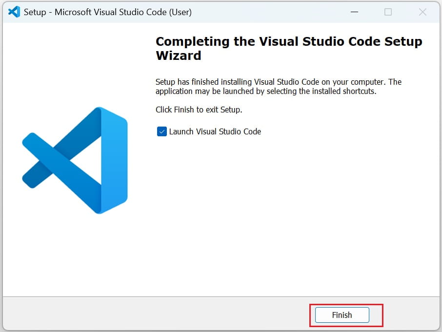 visual studio code installation on windows step-7