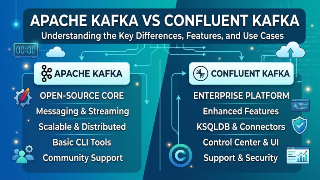 Apache Kafka vs Confluent Kafka: Understanding the Key Differences, Features 1 Apache Kafka vs Confluent Kafka