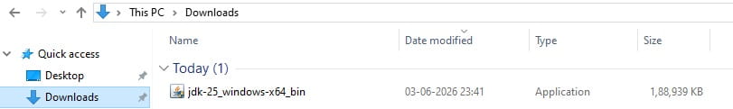 Java 25 download for windows 10 64bit